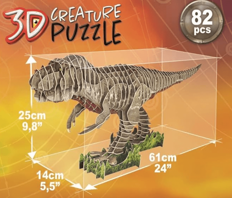 Educa T-Rex 3D Creature Puzzle 19182 — image 1