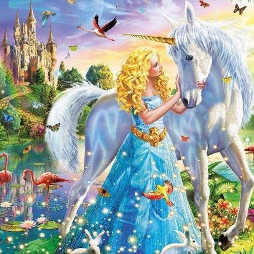 Educa The Princess and the Unicorn 1000pc Jigsaw Puzzle 17654 - Colorland Toys