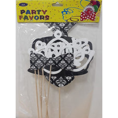 Party Favors - Wooden Stick Photo booth Props - Colorland Toys