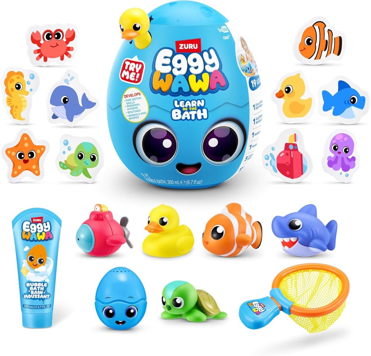 Eggywawa Bathtime Surprise Egg 15101 - Colorland Toys