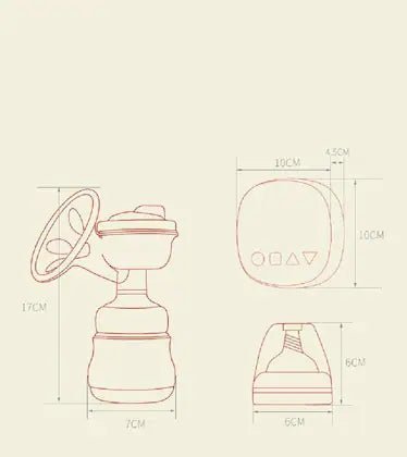 Electric Automatic Breast Pump 150ml RH338/B9829 — image 6
