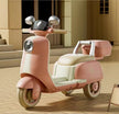 Electric Classic Vespa Ride On Scooter Pink BOB-711