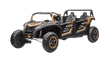 Electric Racing UTV 4 Seater 24V Gold YSA033/MBA033