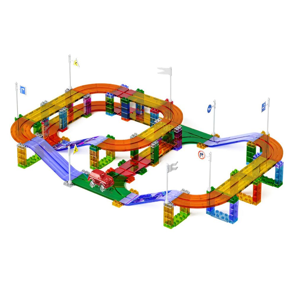 Electric Rail Car Magnetic Piece Set 170 Pieces — image 2