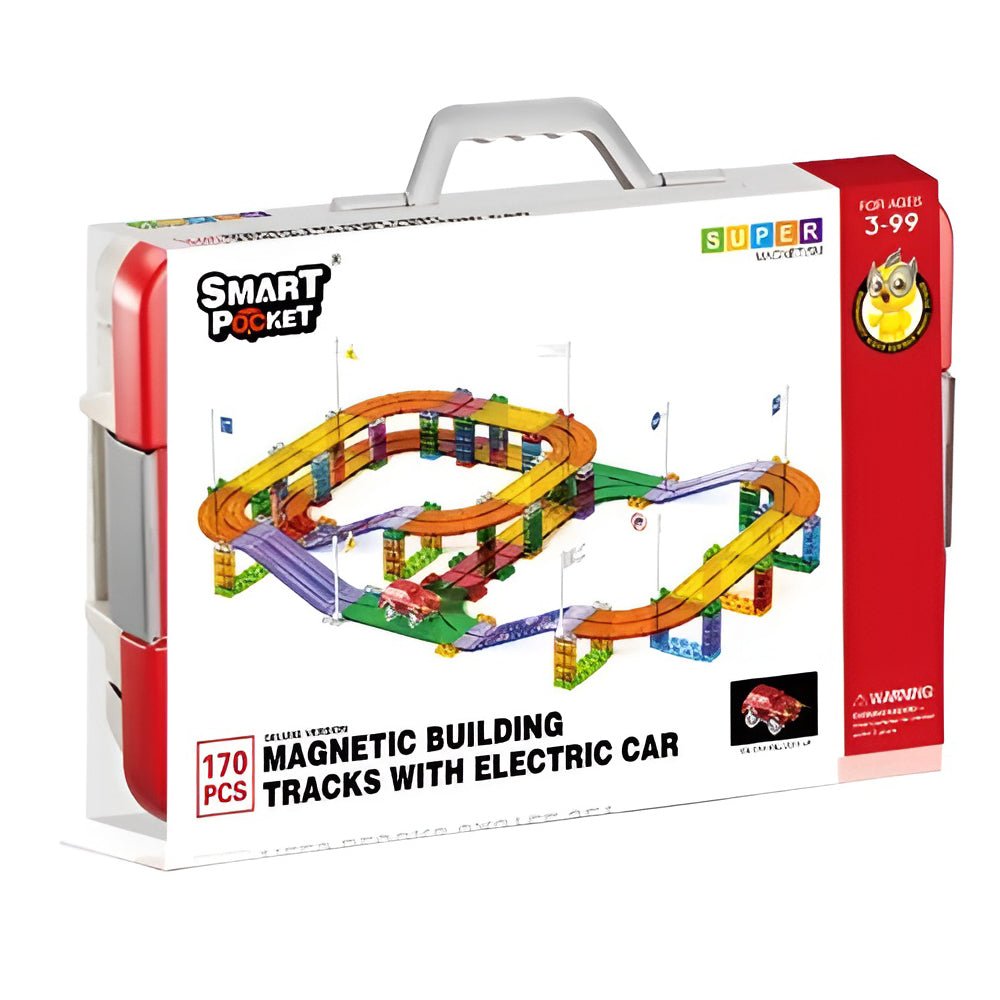 Electric Rail Car Magnetic Piece Set 170 Pieces — image 1