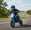 Electric Ride On Dirt Bike Blue TG-488