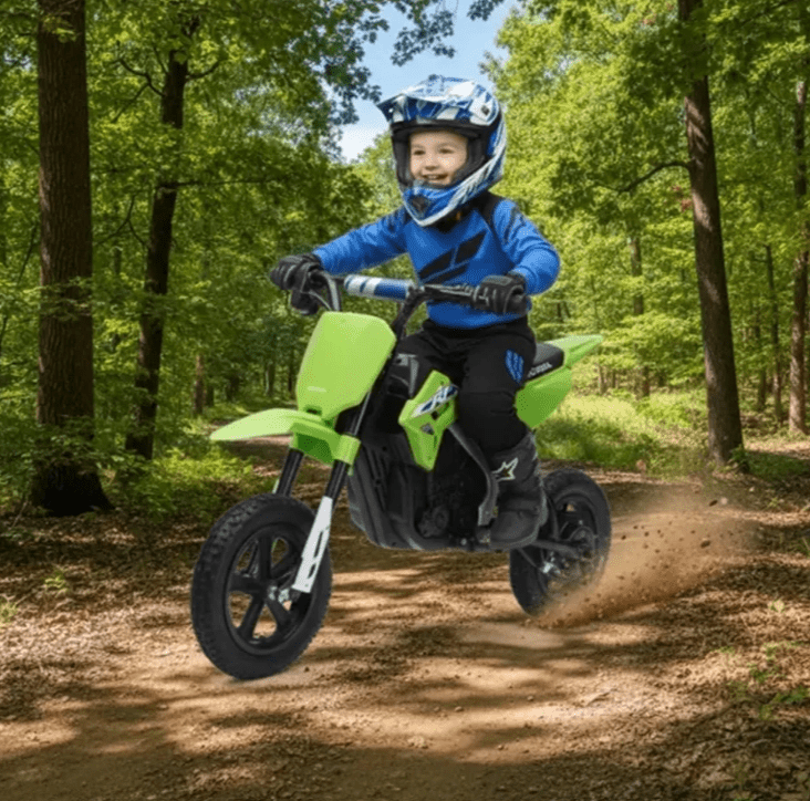 Electric Ride On Dirt Bike Green TG-488 — image 2