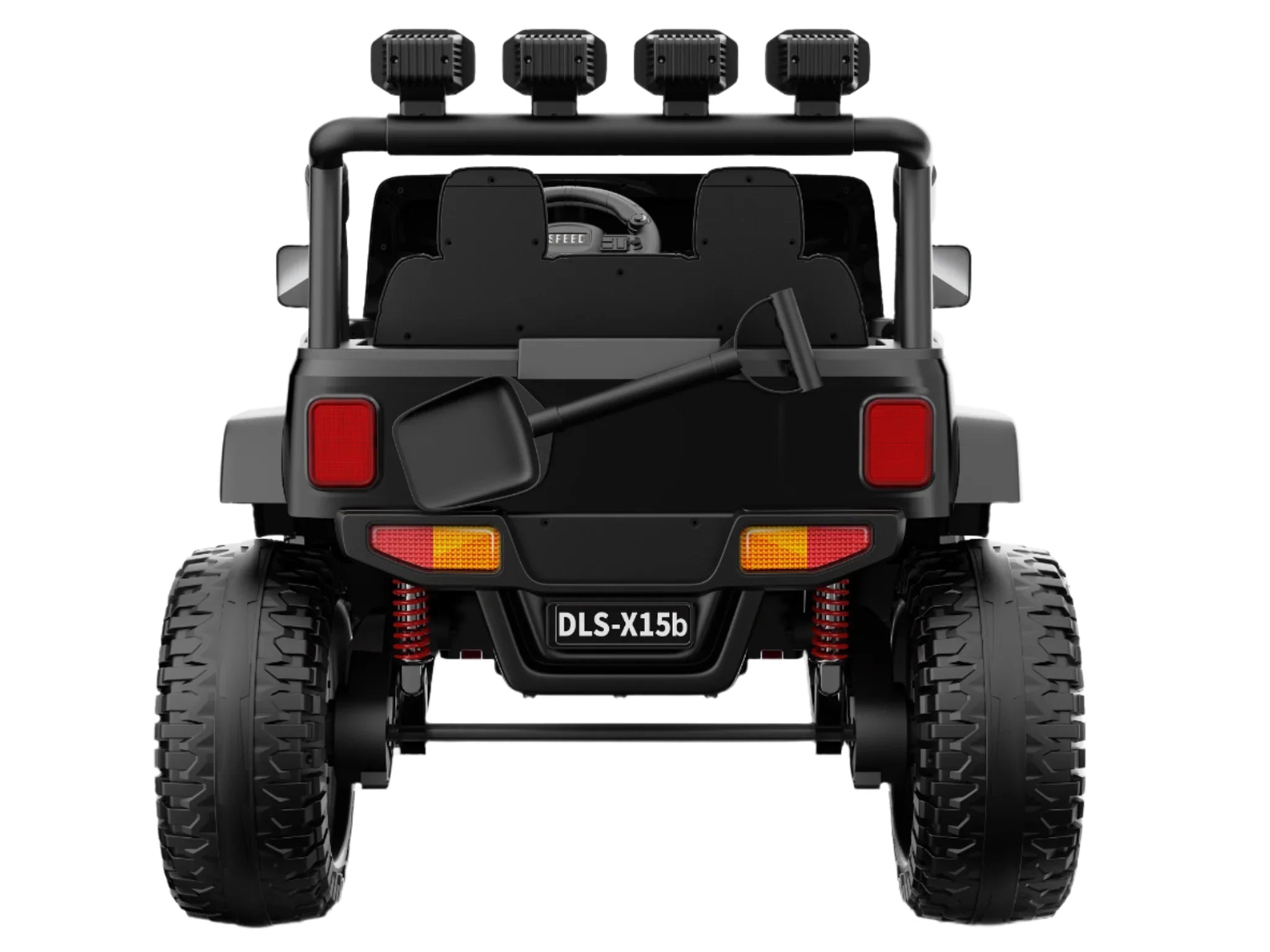 Electric Ride On Jeep 4X4 24V M4 Black LB - 2550EL - Colorland Toys