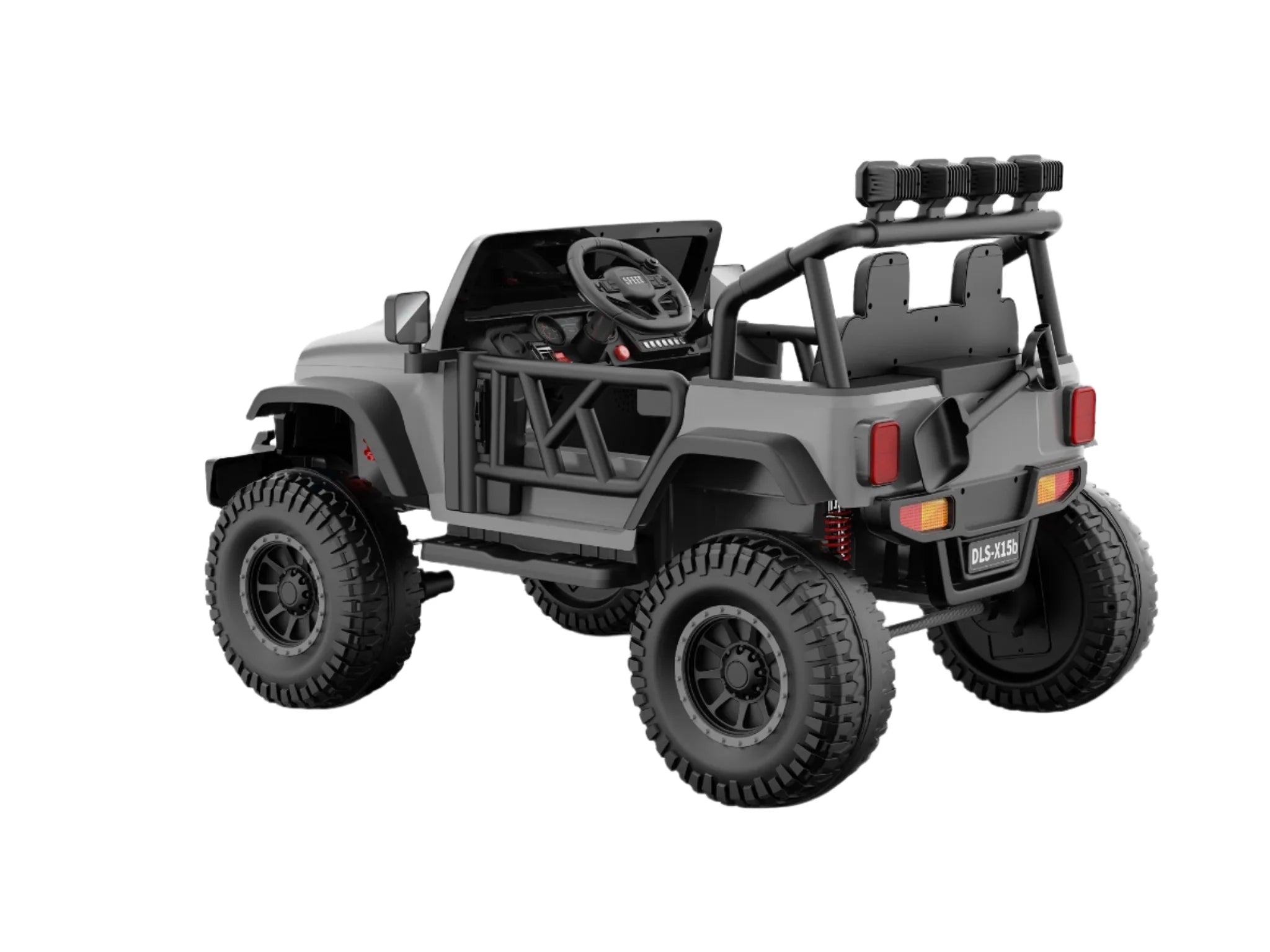 Electric Ride On Jeep 4X4 24V M4 Grey LB - 2550EL - Colorland Toys