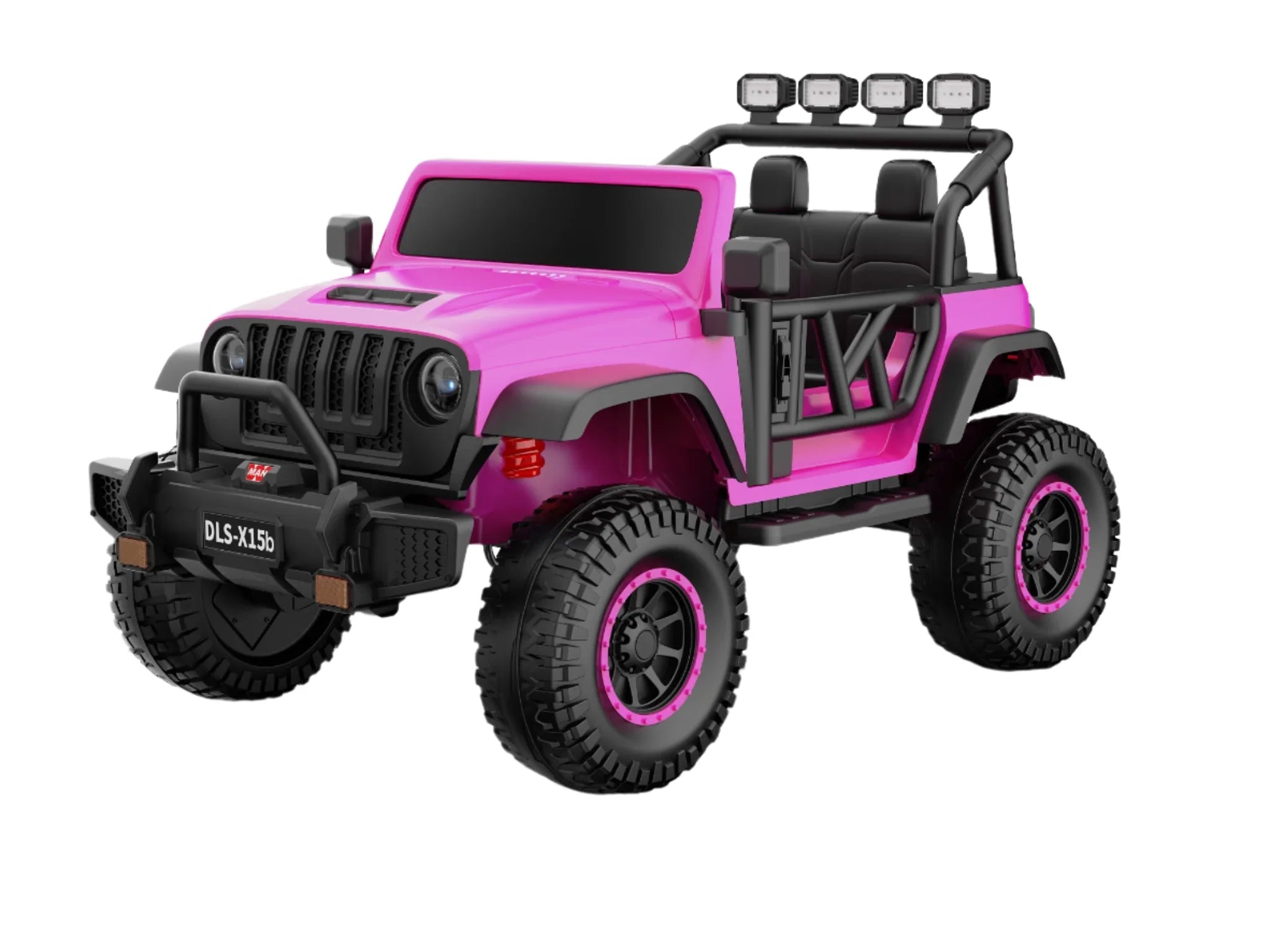 Electric Ride On Jeep 4X4 24V M4 Pink LB - 2550EL - Colorland Toys