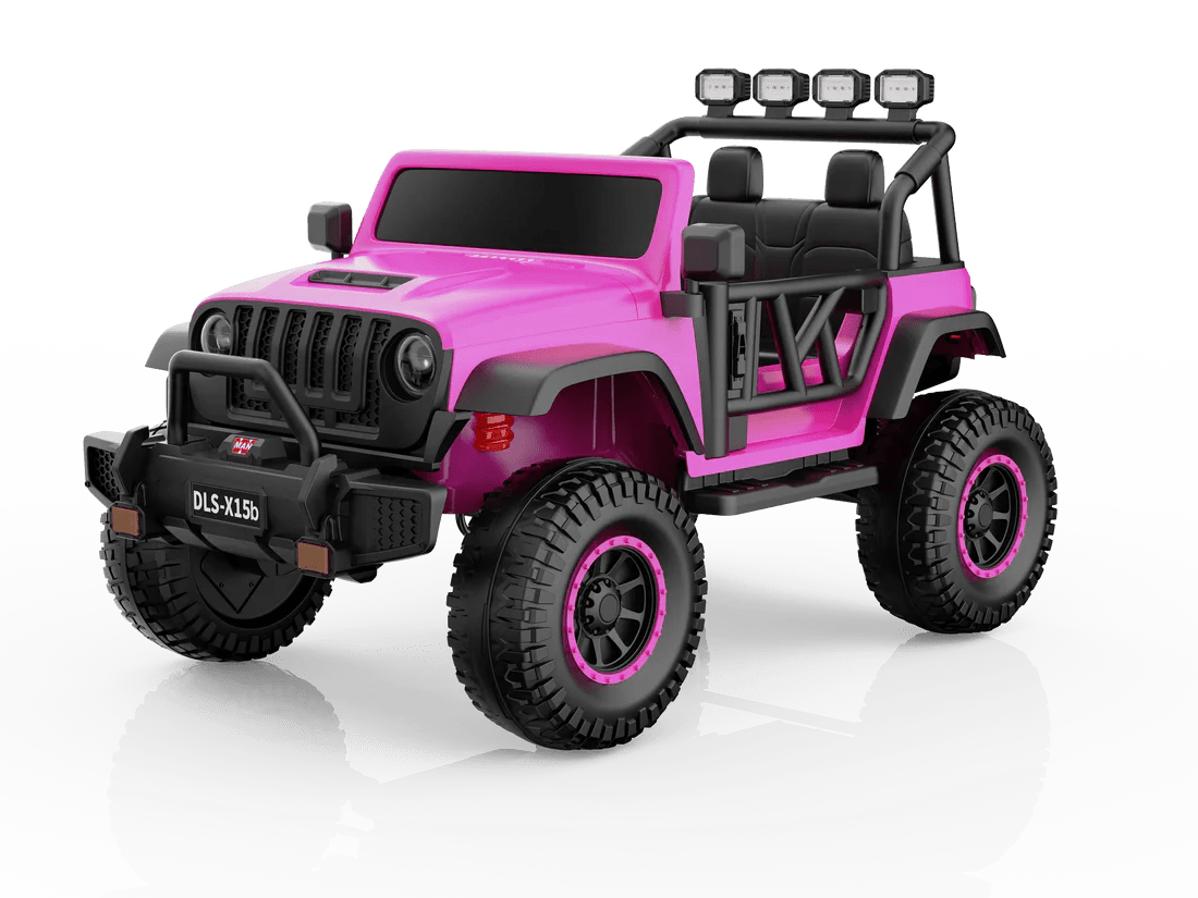 Electric Ride On Jeep 4X4 24V M4 Pink LB - 2550EL - Colorland Toys