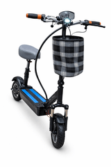 Electric Scooter With Basket Blue BD - 266 - Colorland Toys