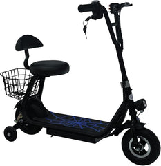 Electric Scooter With Seat Black TG - 550 - Colorland Toys