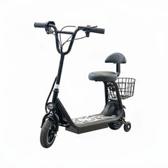 Electric Scooter With Seat Black TG - 550 - Colorland Toys