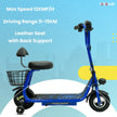 Electric Scooter With Seat Blue TG-550
