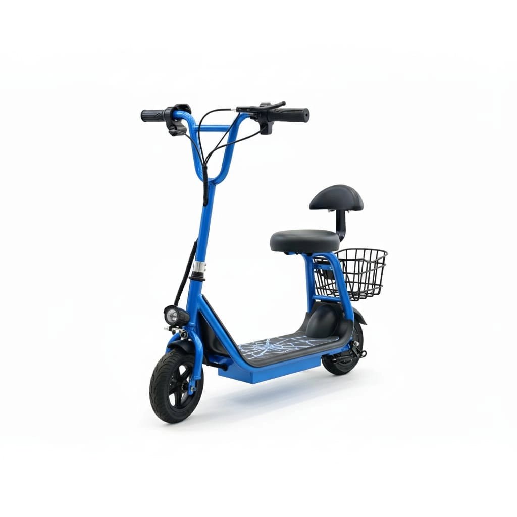Electric Scooter With Seat Blue TG-550 — image 2