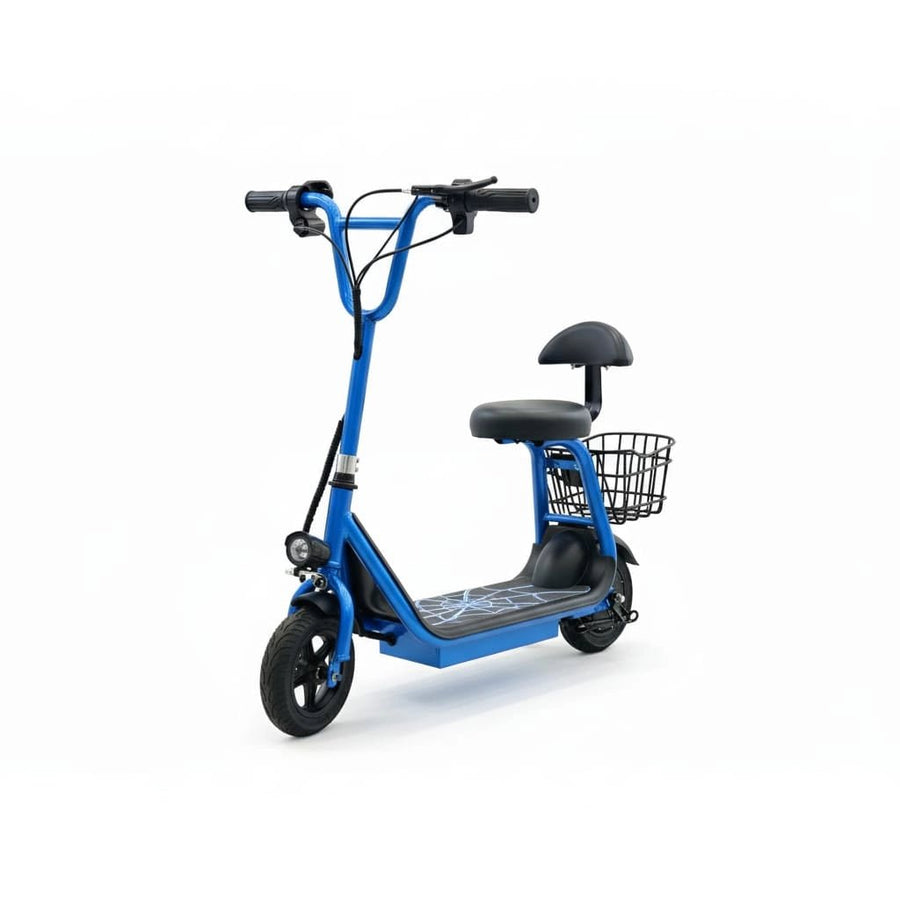 Electric Scooter With Seat Blue TG-550 — image 2