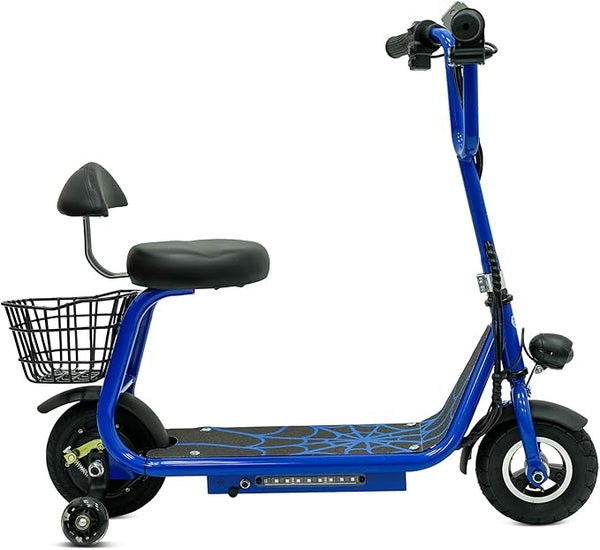 Electric Scooter With Seat Blue TG-550
