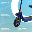 Electric Scooter With Seat Blue TG-550