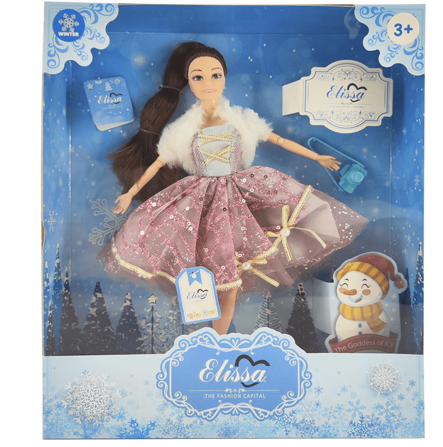 Elissa 11.5" Doll Winter Series - Brunette SL306127 — image 1