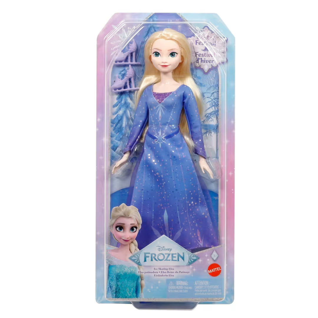 Disney Frozen Ice Skating Elsa Fashion Doll [JBG53] — image 1