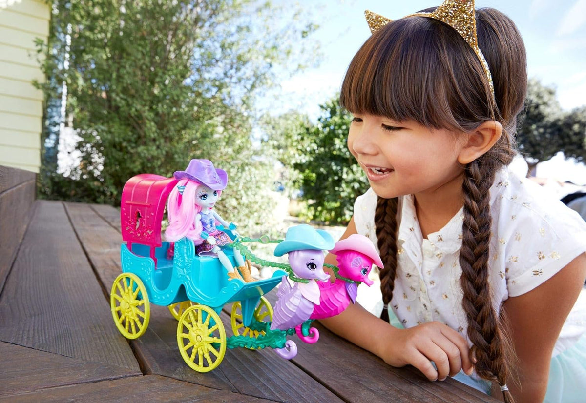 Enchantimals Sandella Seahorse Styled Coach Playset FKV61 — image 3