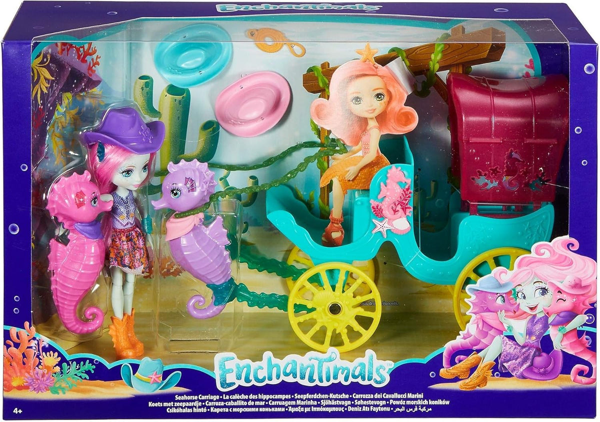 Enchantimals Sandella Seahorse Styled Coach Playset FKV61 — image 1