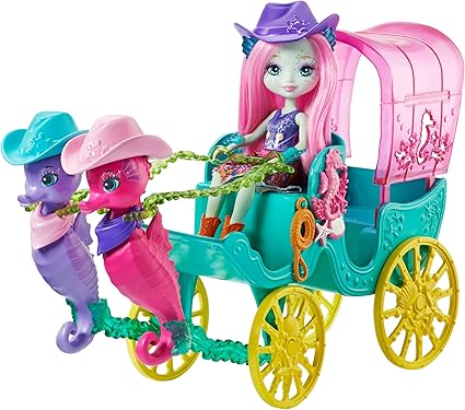 Enchantimals Sandella Seahorse Styled Coach Playset FKV61 — image 13