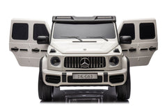 Mercedes Benz G63 AMG Ride On 4x4 White 12V 4M DK-G63
