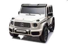 Mercedes Benz G63 AMG Ride On 4x4 White 12V 4M DK-G63