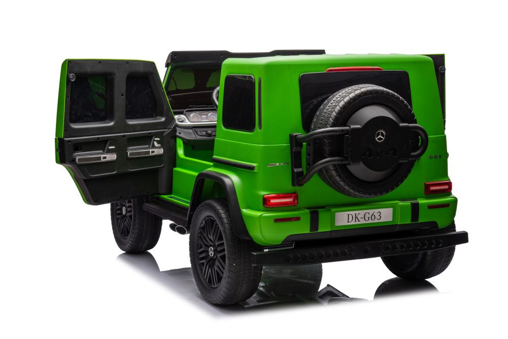 Mercedes Benz G63 AMG Ride On 4x4 Green 12V 4M DK-G63