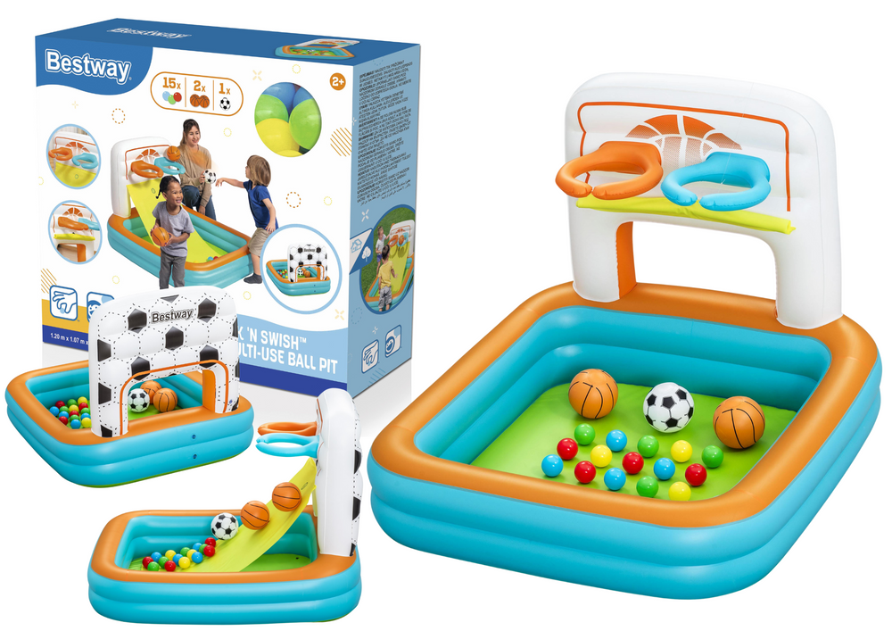 Bestway Inflatable Playground With Balls 120cm x 107cm x 84cm 52728