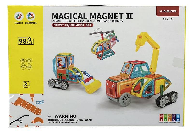 Xinbida Magical Magnetic Blocks 76-Pcs 7211B