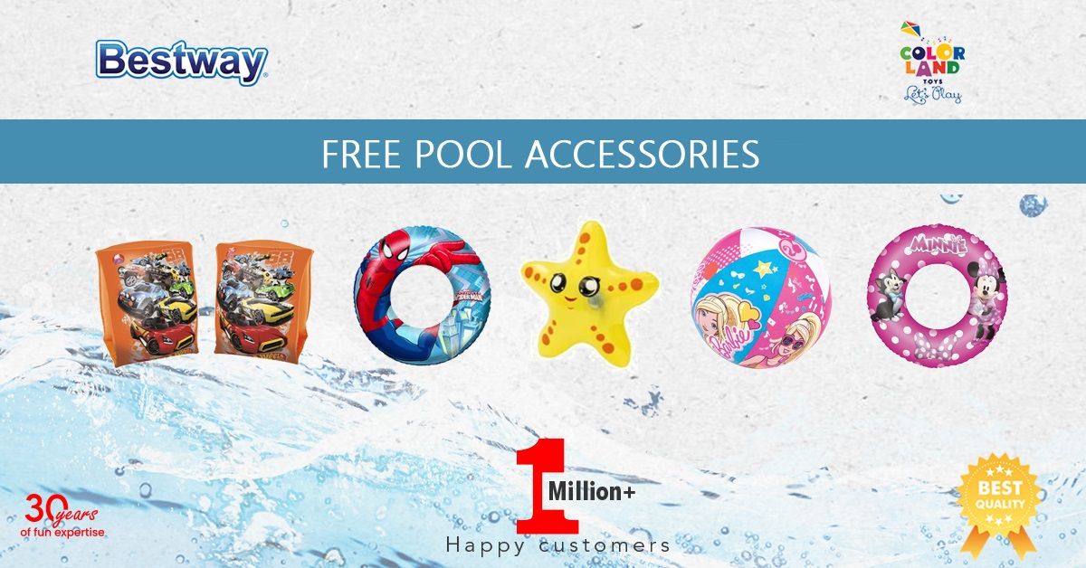 Bestway Above Ground Frame Pool Rectangular 5.49mx2.74mx1.22m 56466 - Colorland Toys