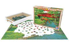 Eurographics Puzzle 1000-Pcs Sweet Water Bridge By Persis Claytox Weirs 6000-0834