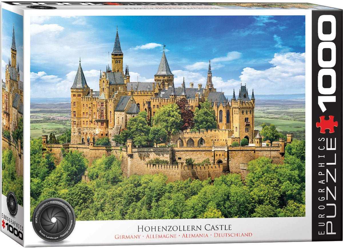 Eurographics Puzzle 1000-Pcs Hohenzollern Castle Germany 6000-5762 — image 1