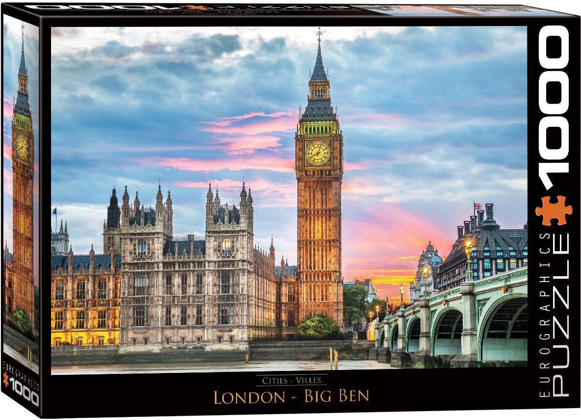 Eurographics Puzzle 1000-Pcs London Big Ben 6000-0764 — image 1