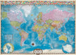Eurographics Puzzle 1000-Pcs Map Of The World 6000-0557