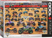 Eurographics Puzzle 1000-Pcs Monster Jam Truck Lineup 6000-5944