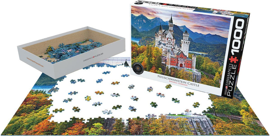 Eurographics Puzzle 1000-Pcs Neuschwanstein Castle Germany 6000-0946 — image 3