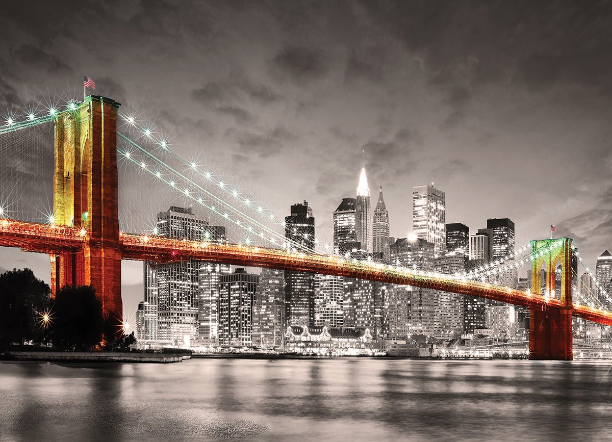 Eurographics Puzzle 1000-Pcs New York City Brooklyn Bridge 6000-0662 — image 2