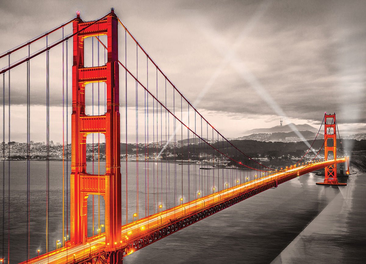 Eurographics Puzzle 1000-Pcs San Francisco Golden Gate Bridge 6000-0663 — image 2