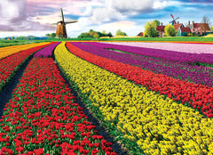 Eurographics Puzzle 1000 - Pcs Tulip Fields 6000 - 5326 - Colorland Toys