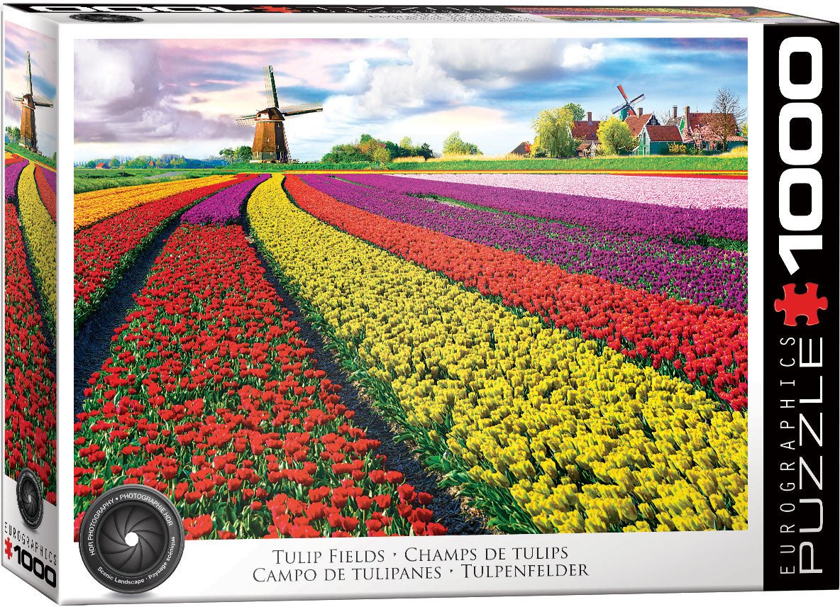 Eurographics Puzzle 1000 - Pcs Tulip Fields 6000 - 5326 - Colorland Toys