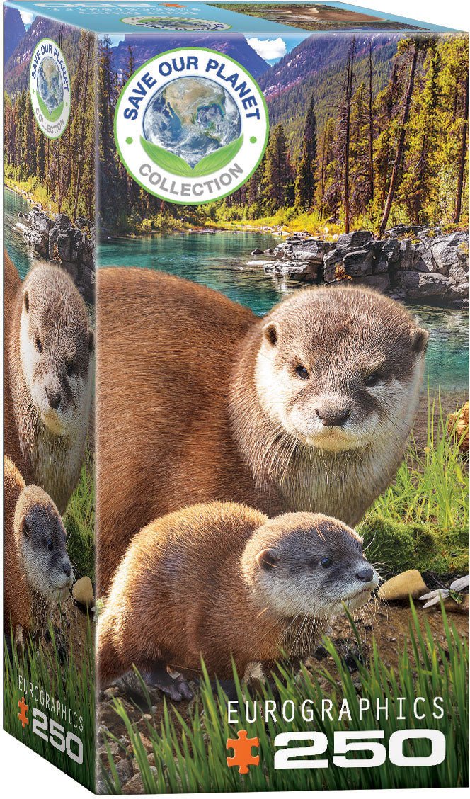 Eurographics Puzzle 250-Pcs Otters 8251-5558 — image 1
