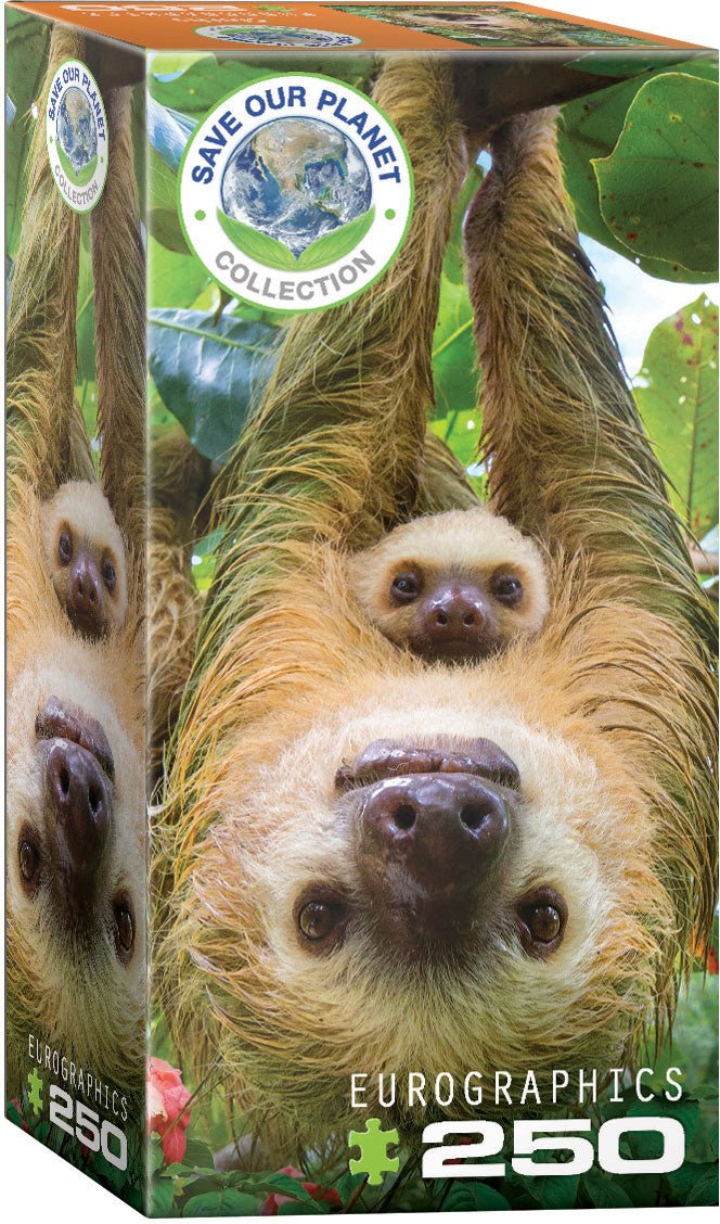 Eurographics Puzzle 250 - Pcs Sloths 8251 - 5556 - Colorland Toys