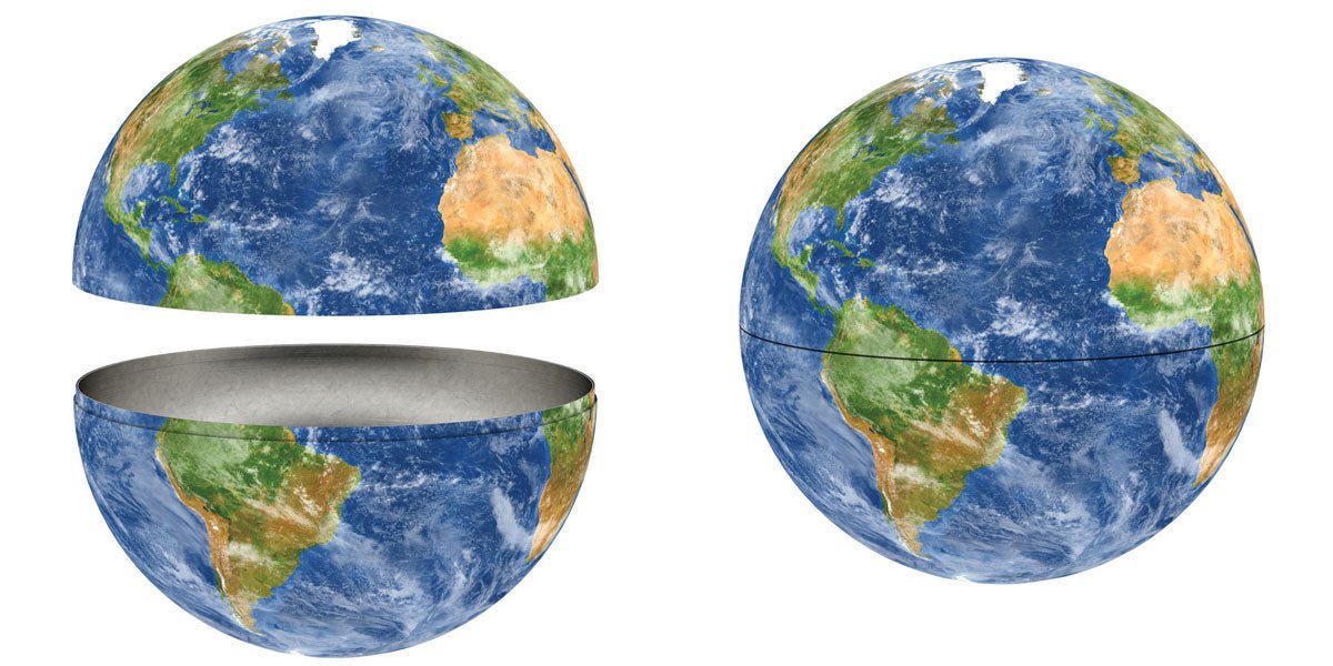 Eurographics Puzzle In Tin 550-Pcs Planet Earth 8551-5862 — image 3