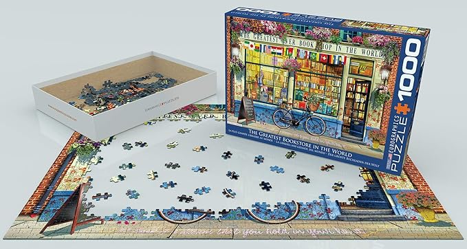 Eurographics Puzzle The Greatest Bookstore In The World 1000-Pcs 6000-5351 — image 3