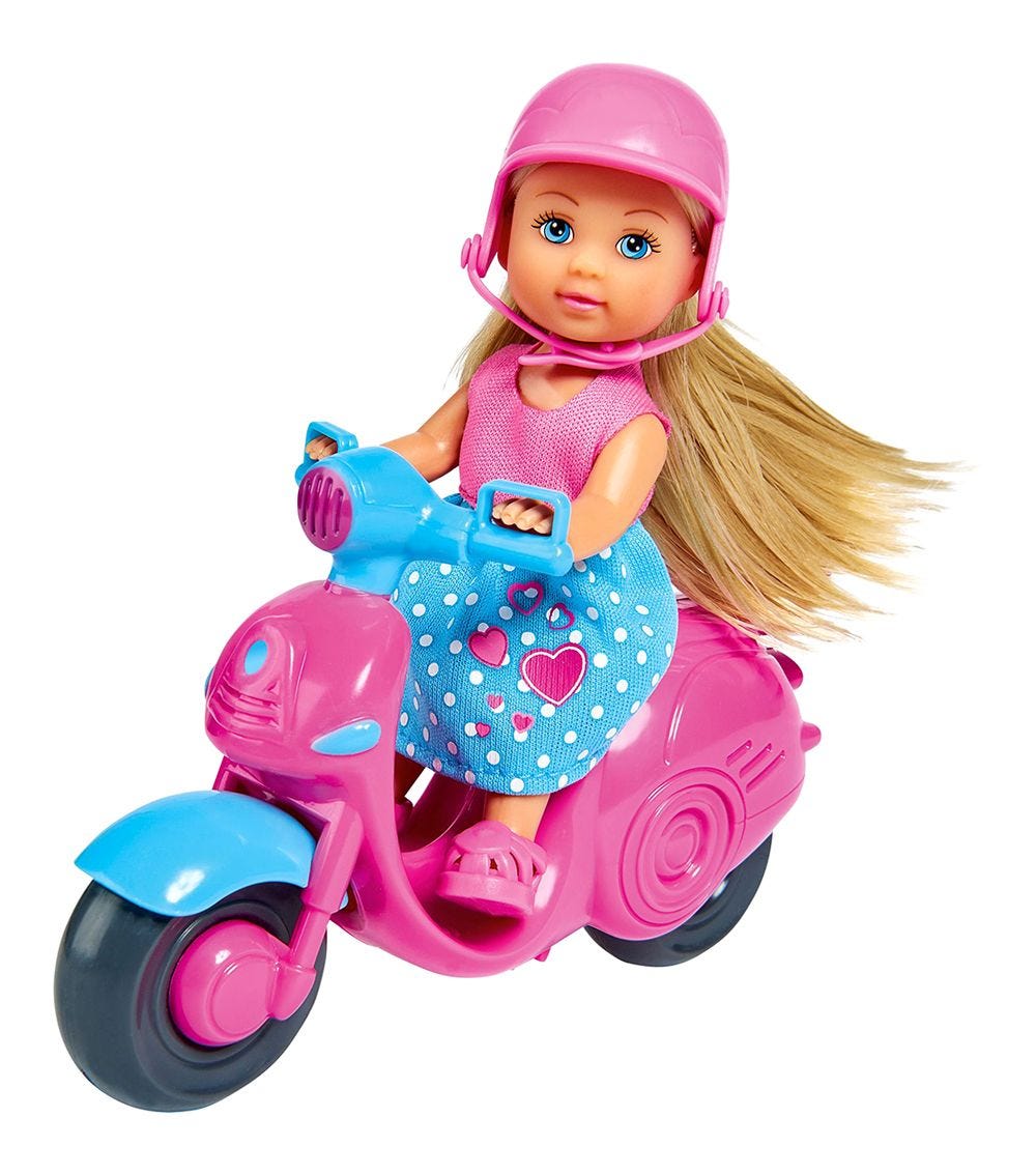 Evi Love on a Scooter - Colorland Toys