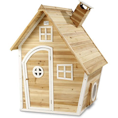EXIT Fantasia 100 Wooden Playhouse (1.08 x 1.28 x 1.71 m, Natural) - Colorland Toys